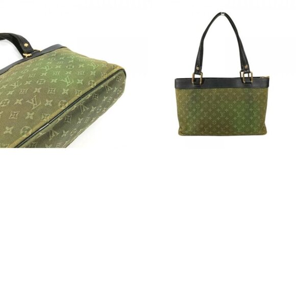 Louis Vuitton Tote Lucille PM Monogram Mini Canvas Khaki - Picture 9 of 9